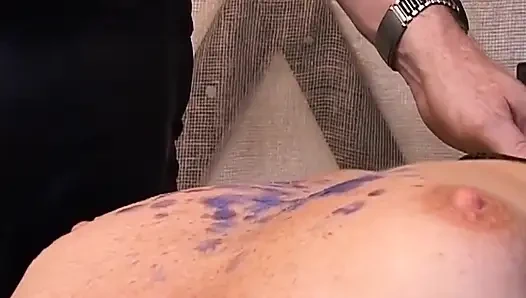 Mature Blonde Sub Gets Bound and Whipped Wildly
