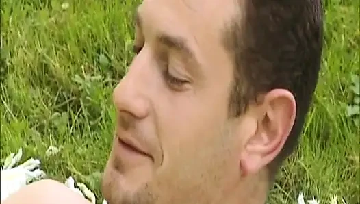 Brunette German Hot Mom Babe Gets Anal Pounded Outdoors by Huge Cock