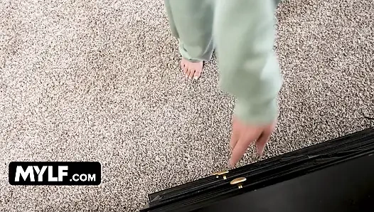 Neglected Milf Linda Lan Sneaks Next Door for Two Thick Cocks at Once