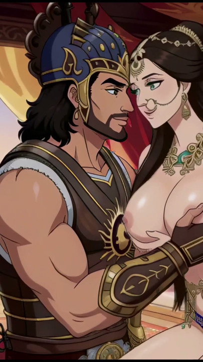 Bahubali fucked Debsena Anal on a flying ship (Bahubali parody 2) | Clip 1