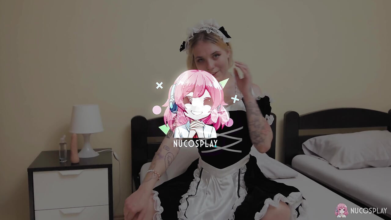 Angelina Bong Is a Horny Maid Who Fucks Herself in a Hotel Room