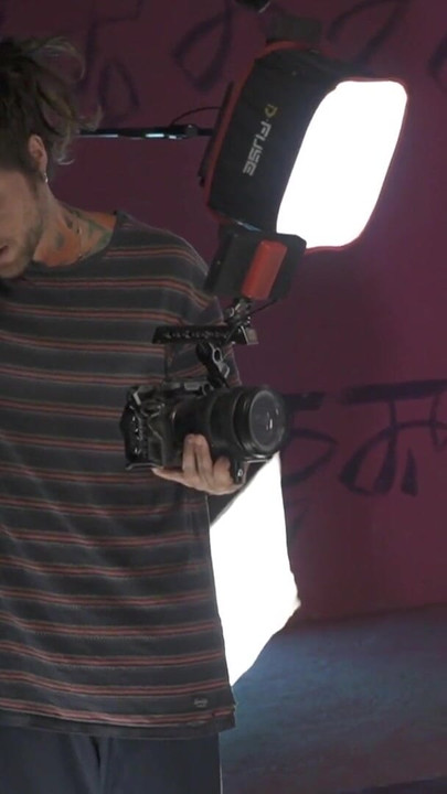 Behind the Scenes with Heavily Tattooed Skinny Girl Anuskatzz | Clip 3