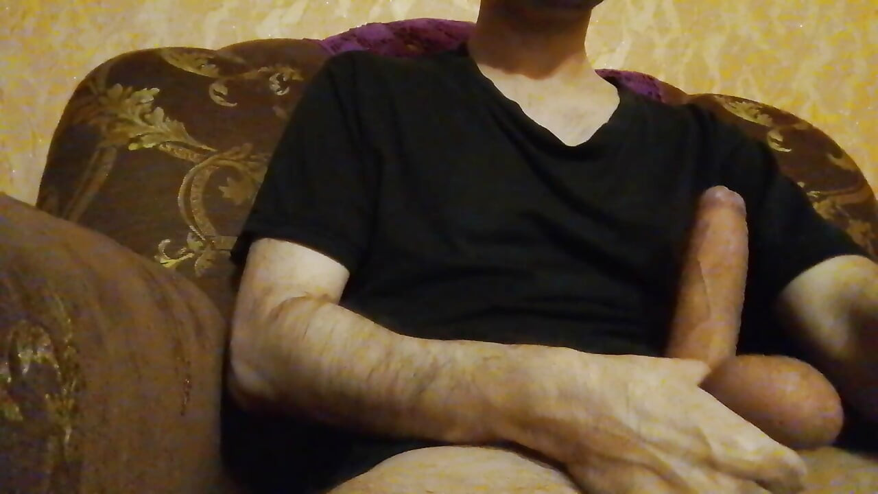 Horny Guy Jerking and Cumming. so Much Thick Cum