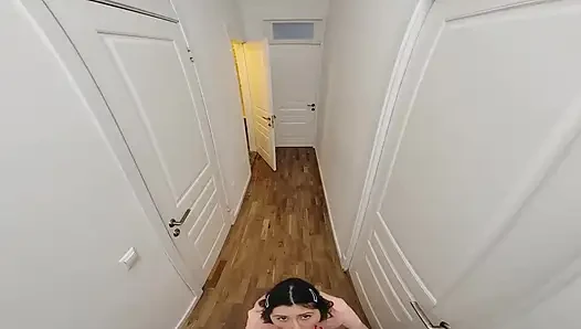 Naughty Babysitter Demands Cum From Her Horny Boss – TmwVRnet