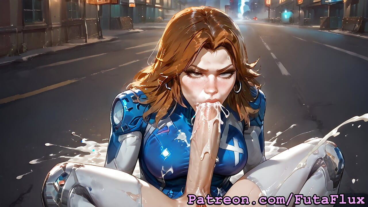 Futanari Nevidljiva Žena - Dr. Sue Storm
