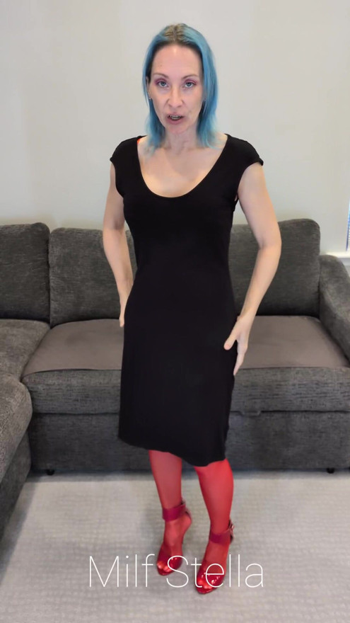 Little Black Dress & Red Heels