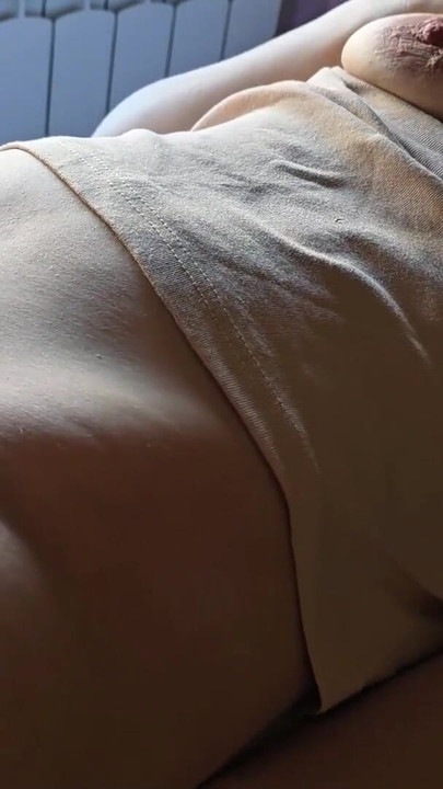 Thrilling moment from "You can Rub your Penis but don't penetrate please! Shameless stepsister let me CUM on Pussy Lips"