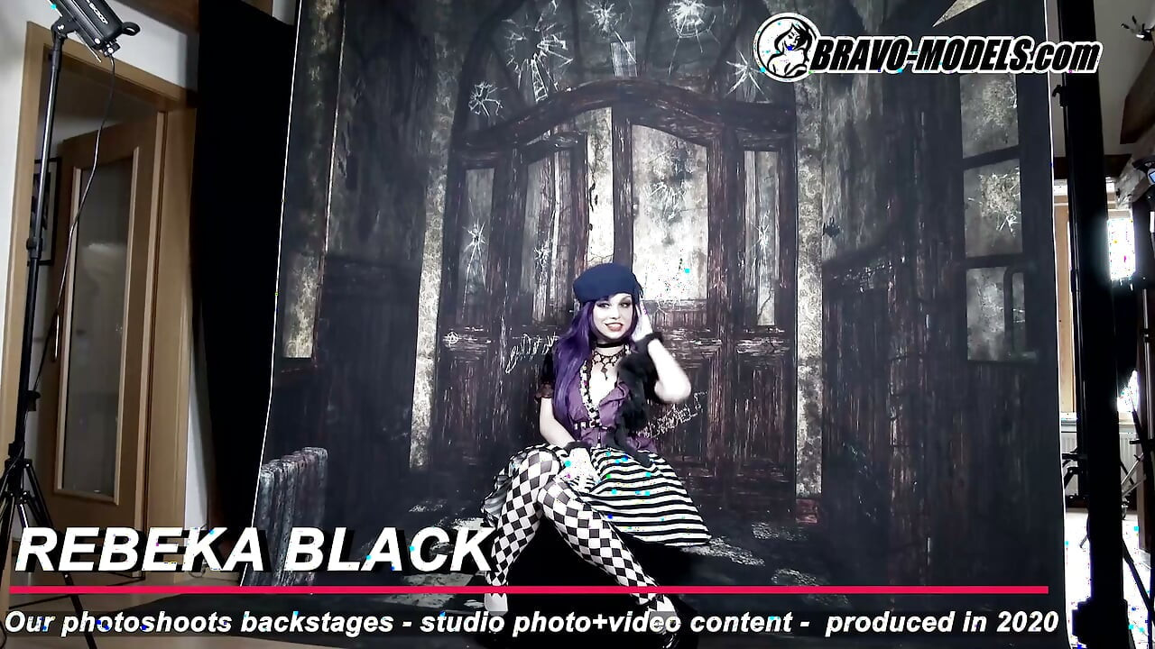 386-Backstage sesja zdjęciowa Rebeka Black - Dorosły