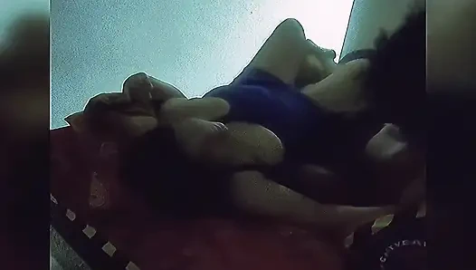 Keep licking and sucking your wifes nipples, baby. Your tongue is hard to swallow.
