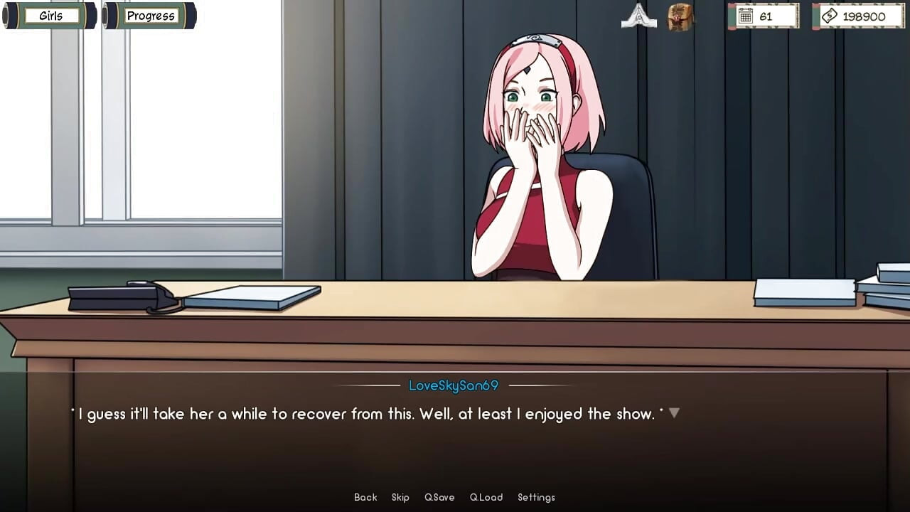 Kunoichi Trener - Naruto Trener v0.19.1 Dio 94 Napaljena Sakurin Vibrator od Loveskysan69