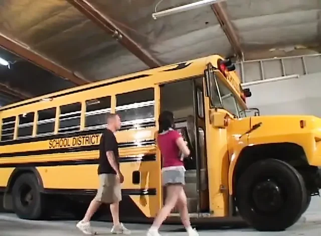 Anal sins on college bus