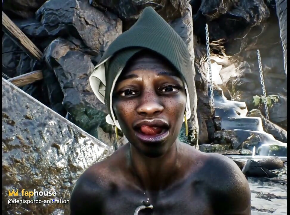 Zuma Payudara Raksasa dan Bokong Untuk Masai Afrika Hitam