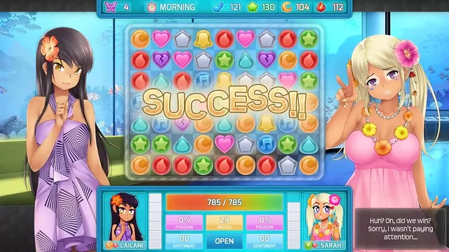 Huniepop 2 - Double Date - Part 8 Girl Lesbian Babes by Loveskysan
