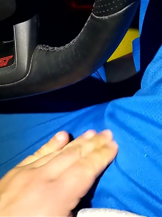 Playing with It as a Blob in the Car.