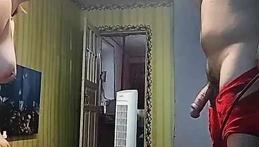 Homemade Profile Blowjob Curvy MILF Gets Mouth Fucked Then Cum on Tits and Stomach