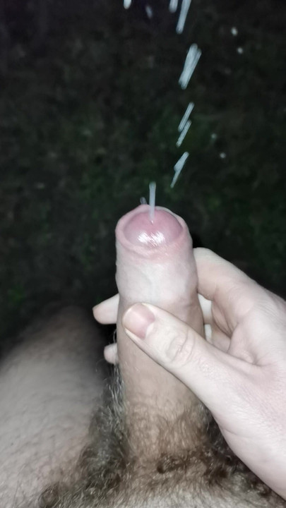 漂亮的射精