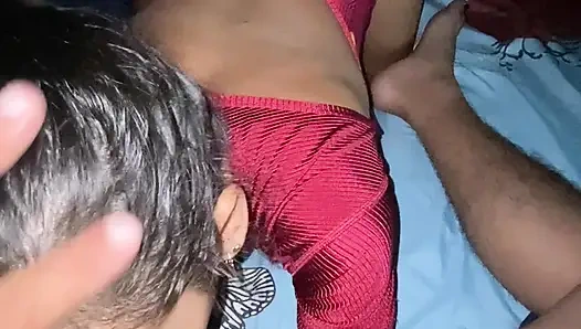 Spor salonundan yarağını emmek için geldim