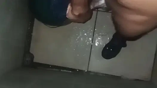 Jerk boy roasts his handjobs more than three times a day in the shower