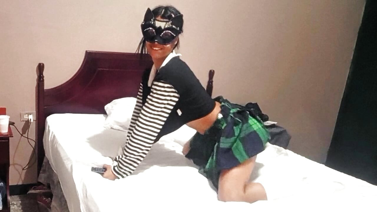 Schoolgirl goes partying with teacher after school