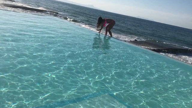 Sarah Engels AKA Sarah Lombardi in a bikini