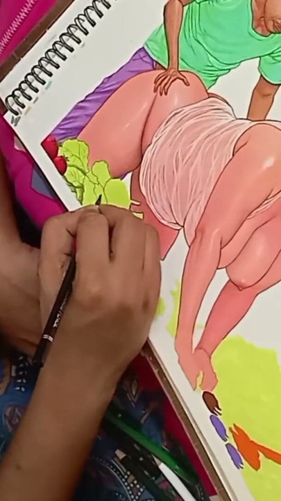 Una sexy pero pobre mujer india de pueblo follando con un vendedor de verduras para pagarlas | Clip 2