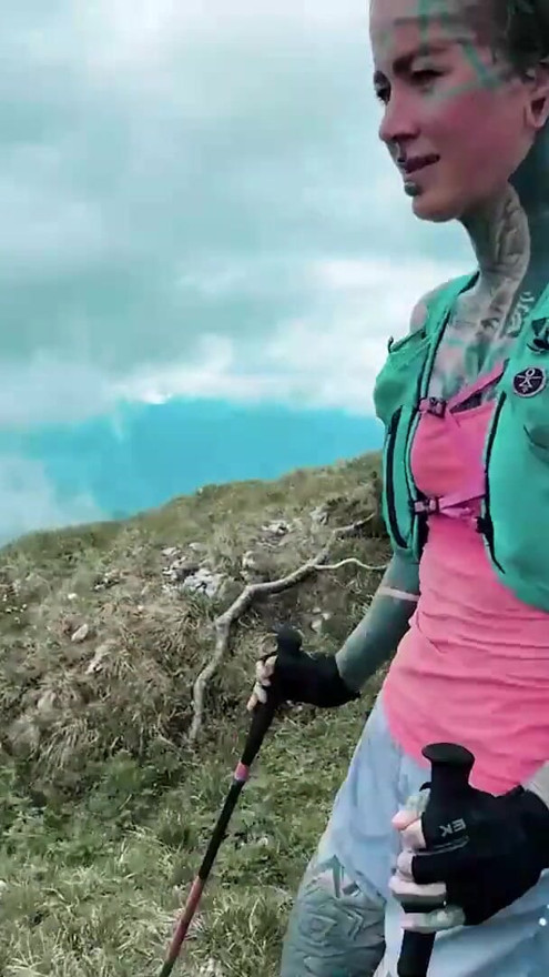 Hiking Mountain Passionate Fuck and Cumshot | Clip 1
