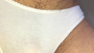 I love little white cotton panties