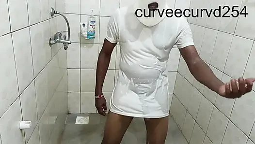 We Got Wet Twerked Sucked and Fucked: Bathroom Romance