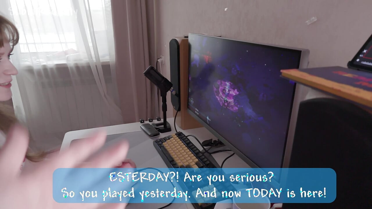 Roughly fucked my stepsister in exchange for getting to play on the computer