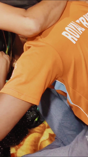 Emotional moment from "Tamil bbc threesome with sisters"