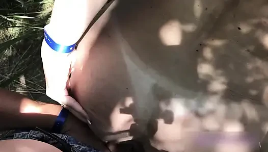 My Wife Luna Road Trip Sex: Deepthroating and Intense Camping Anal
