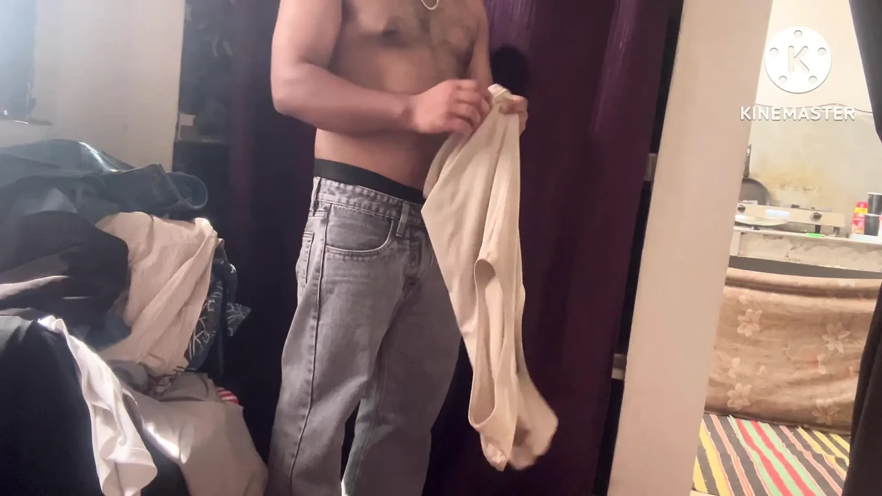 Straight Friend first time In Underwear Big Monster Cock