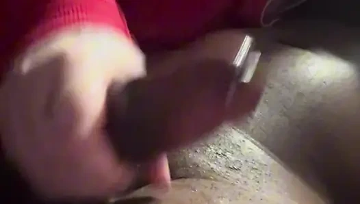 Curvy neighbour milks my BBC while my wife was out working