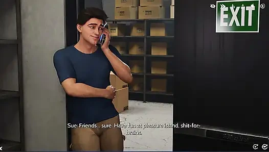 After Wine & Flirting, Gabby Pulls Alexis Away From Sue Into the Nightclub’s Private Room for a VIP Striptease & Passionate Sex