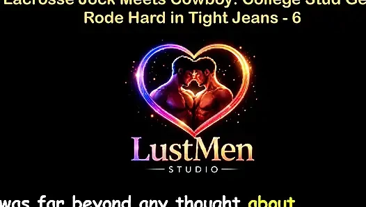 English Audio Gay Sex Story - Lacrosse Jock Meets Cowboy College Stud Gets Rode Hard in Tight Jeans - Part 6