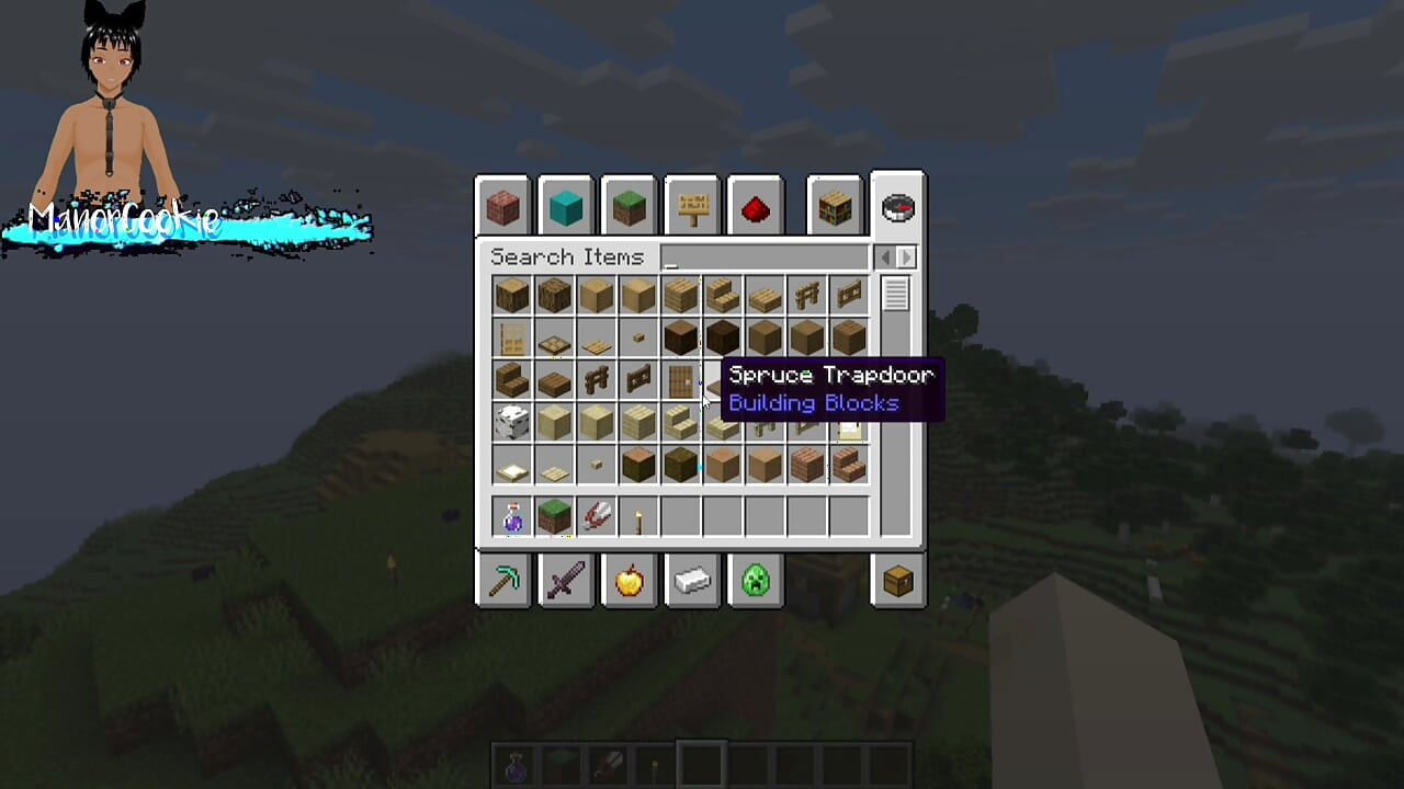 Minecraft mod Needs of Nature - Steve and alex masturbating and showing off some features! Like Cum!