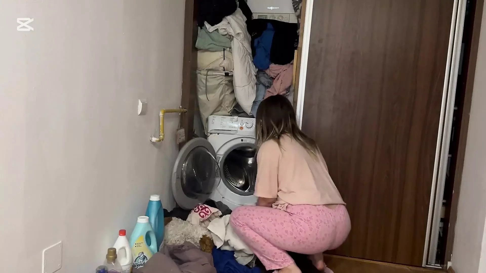 Doing All My Stinky Laundry While Farting