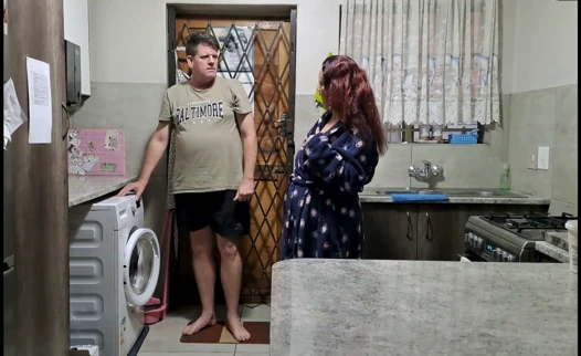 Cheating Wife Tricks Neighbour to Fuck and Dominate Her!