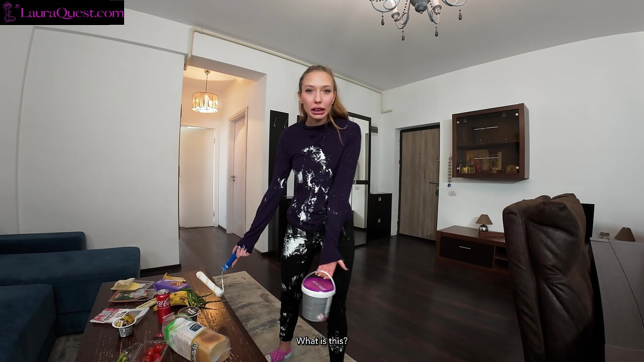 He Skips Chores, So I Ride His Cock Instead
