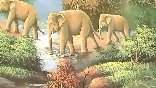 Hairy bush gangbang with busty Jolcyn Stone