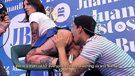 Blaze rager suka banget di-anal habis-habisan sama kontol besar di juan bustos podcast