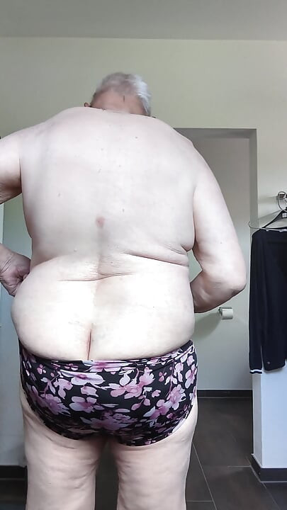 Wife's Flower Pantie and Belted