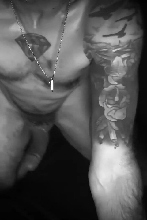 Papi Talks Dirty and Stokes His Cock for You Noir Version