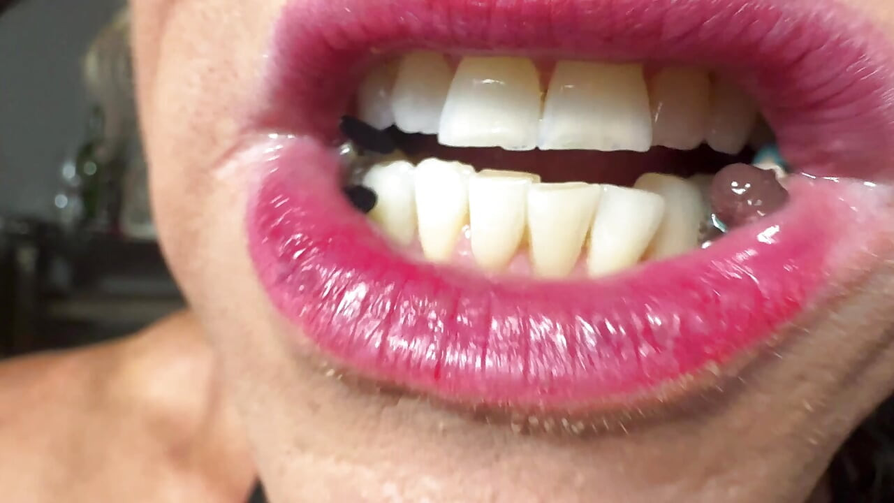 Sloppy Goddess Swallow: My Mouth Is Your Burpy Prison