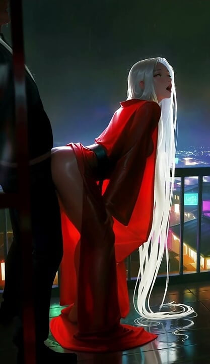 Virtual AI Kink presents: Beauty in a Raining Night