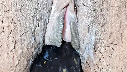 Desi girl masturbates with eggplant and moans loudly