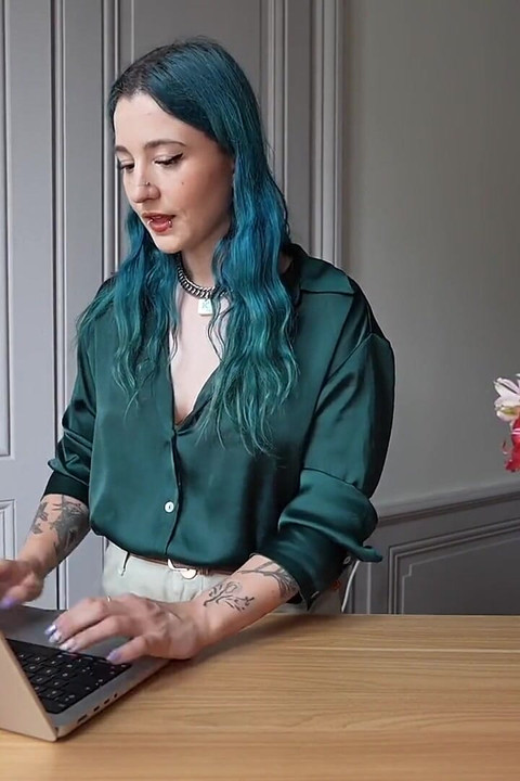 Job Interview to Be My Sex Toy - POV Role Play by Hairy French Girl