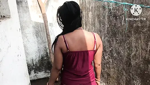 Desi schönes dorf-FREUNDIN BF sex-video im freien volles hindi audio indische heiße freundin freund private MMS xXX video