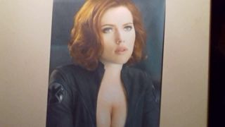 Scarlett Johansson cum hołd 2