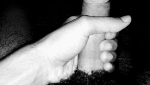 Relax masturbation by horny boy with nice big cock
